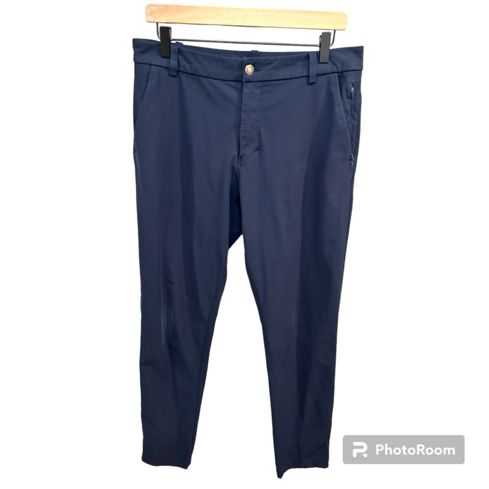 Lululemon Commission Pant Classic *Warpstreme 34"
True Navy size 32 GUC E0597 - Picture 2 of 10